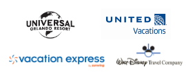Universal Orlando United Vacations Vacation Express Walt Disney Travel Company
